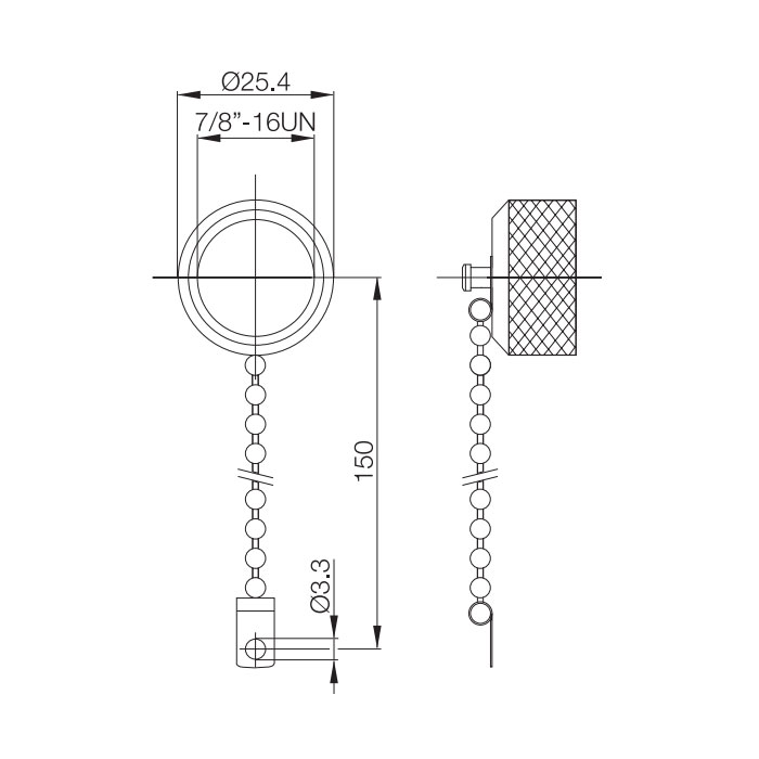 Profibus 附件、螺旋塞 7/8 英寸、電源端口蓋、670021