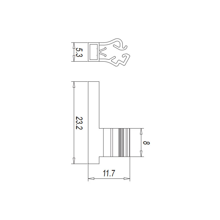 電纜標記套管、夾緊范圍1-3mm、可拆式、9ACC01